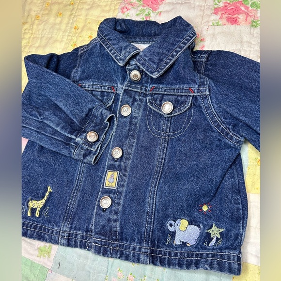 Other - Vintage Safari Infant Denim Jacket 6/9 Months